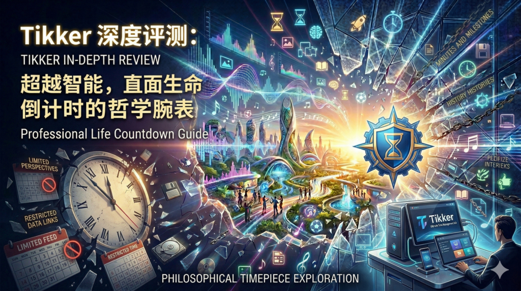 Tikker 深度评测：超越智能，直面生命倒计时的哲学腕表