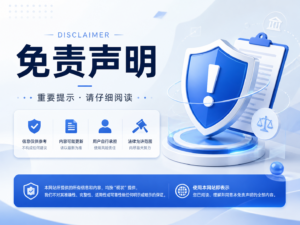 网站免责声明