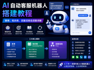 AI 自动客服机器人搭建教程：表单、知识库、回复流转