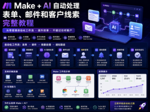 Make + AI 自动处理表单、邮件和客户线索完整教程