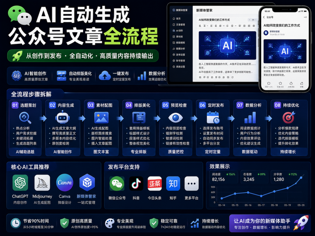 AI自动生成公众号文章并排版发布全流程_AI_Stack_Nav