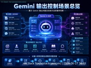 Gemini 输出控制技巧科技感封面