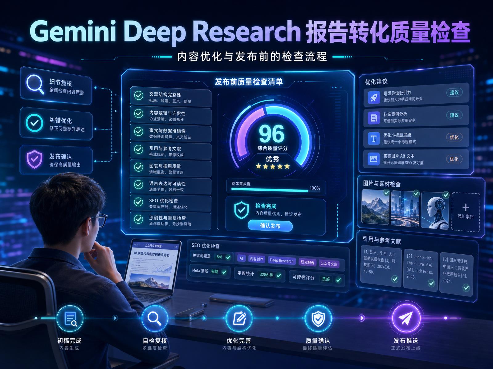 Gemini Deep Research 报告转化质量检查