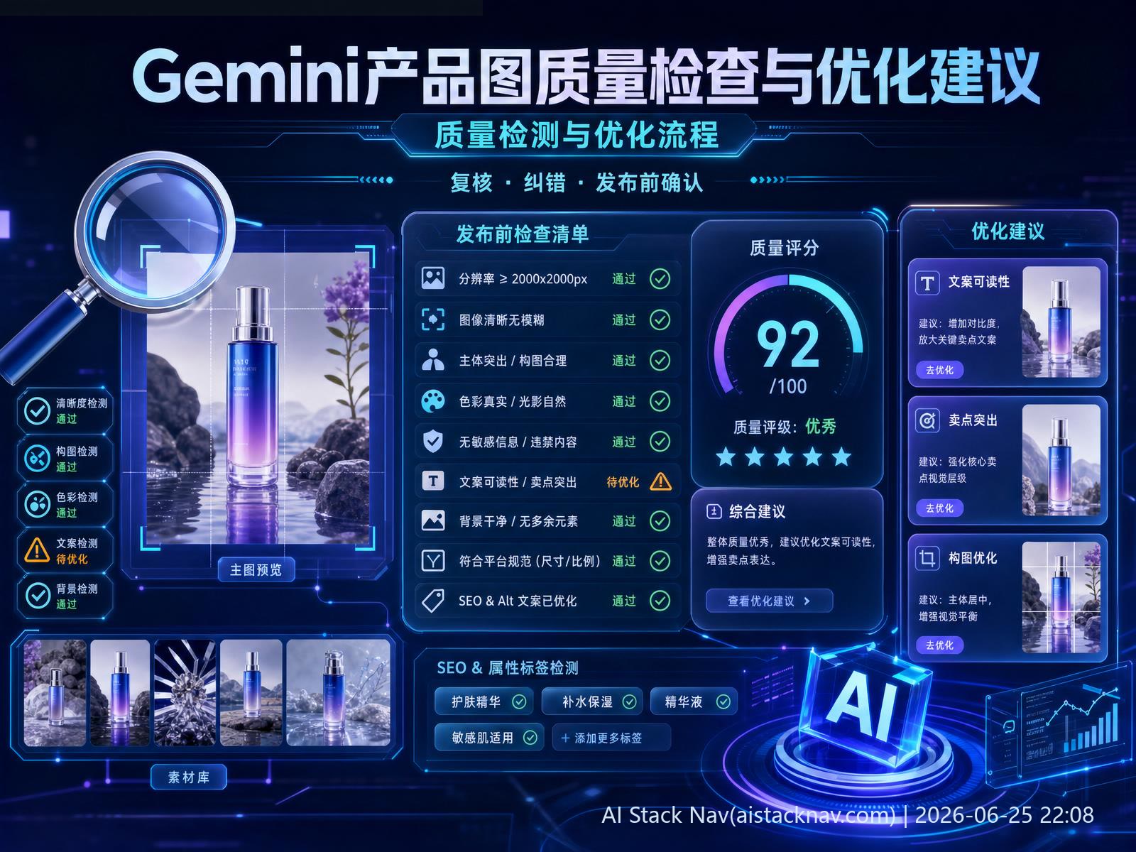 Gemini 产品图质量检查与优化建议