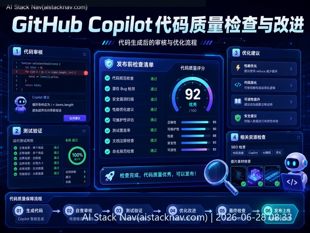 GitHub Copilot 代码质量检查与改进