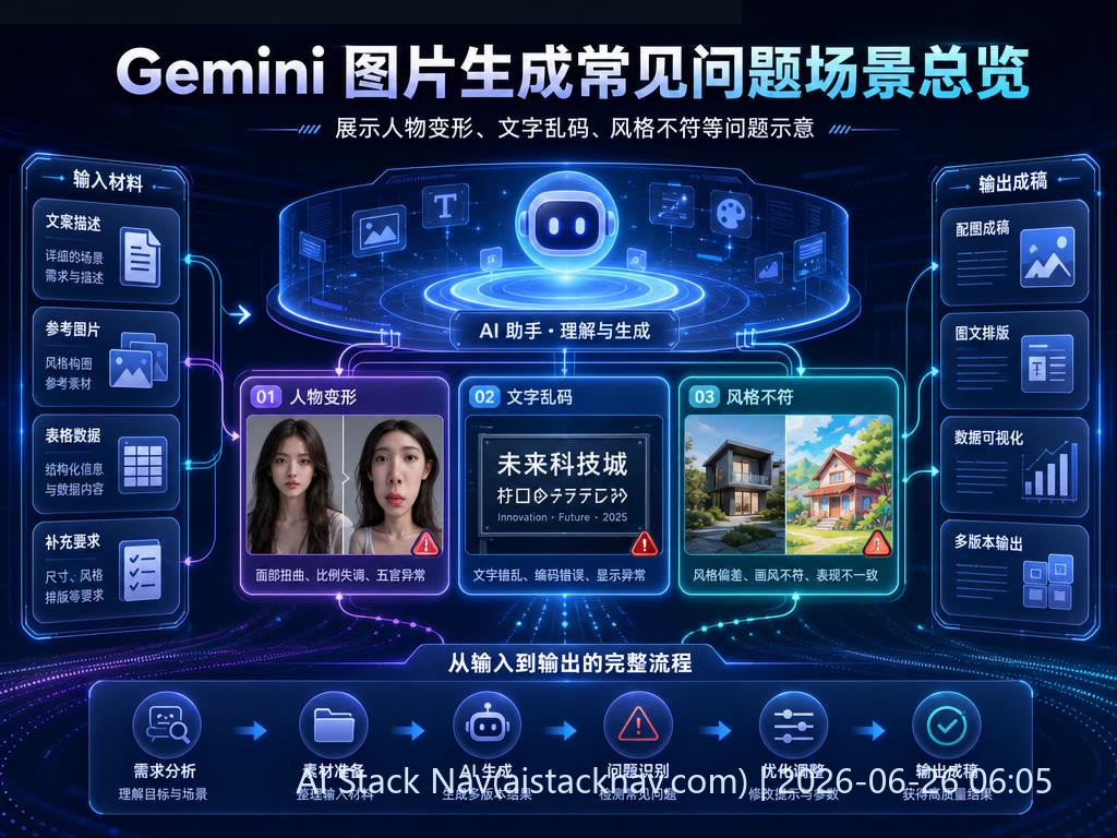 Gemini 图片生成常见问题场景总览