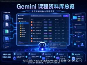 用 Gemini 搭建课程资料库教程封面