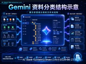 Gemini 个人知识库教程科技感封面