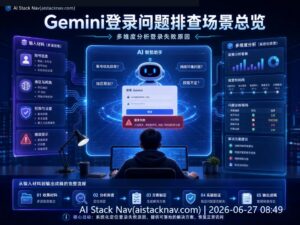 Gemini登录问题排查科技感封面