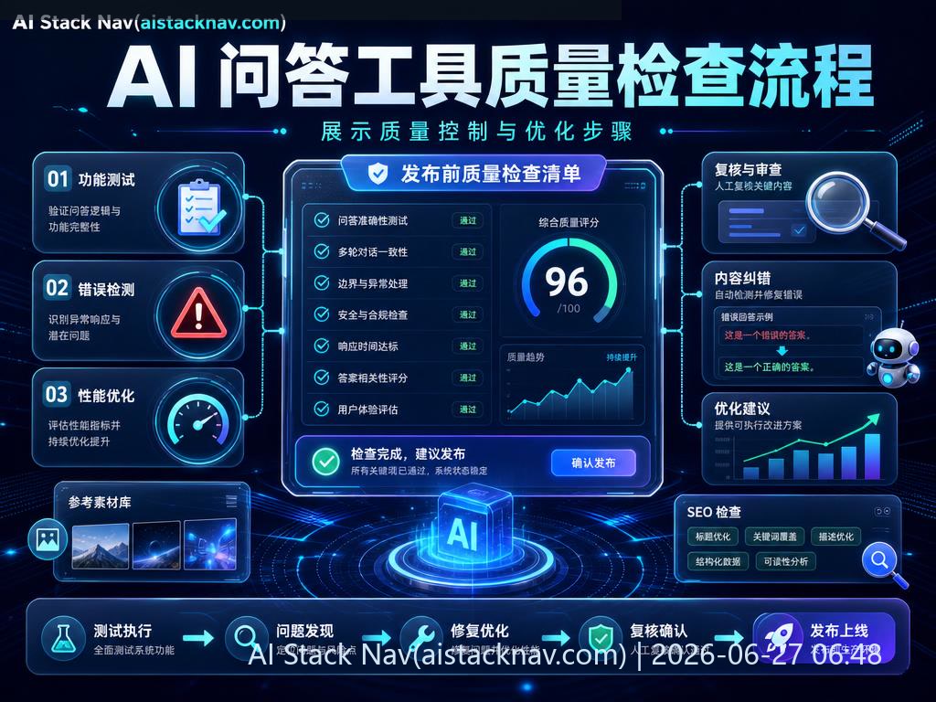 AI 问答工具质量检查流程