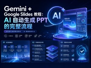 Gemini + Google Slides AI 自动生成 PPT 教程封面