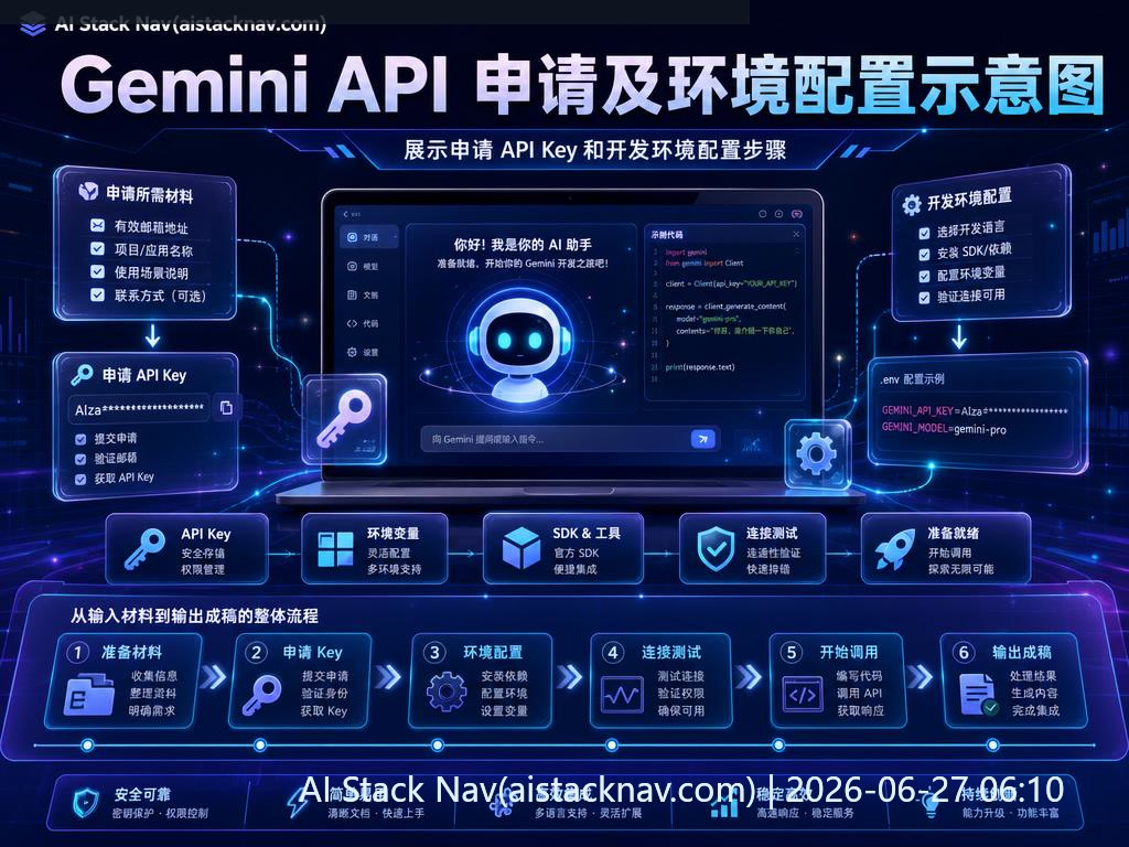 Gemini API 接入教程封面图