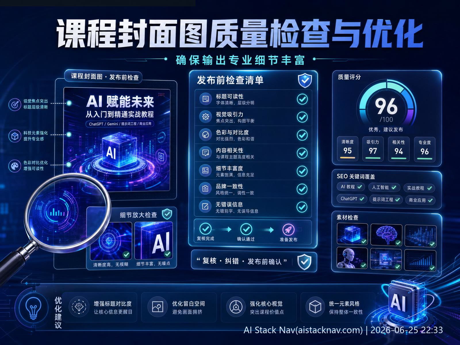 课程封面图质量检查与优化