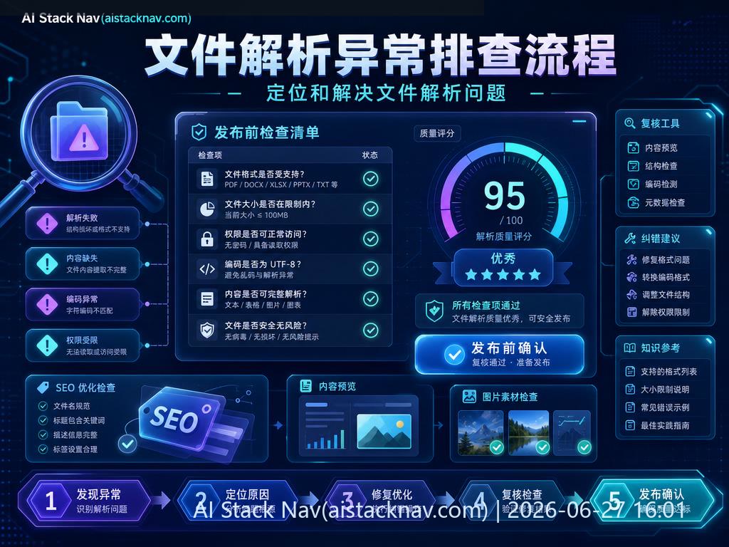 文件解析检查流程