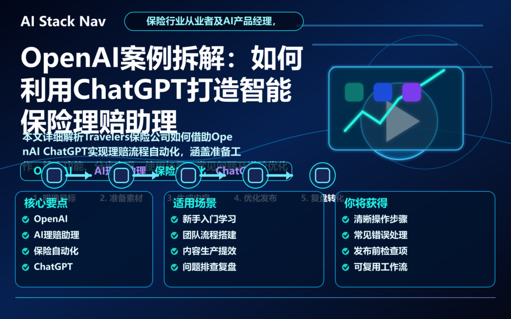 OpenAI案例拆解：如何利用ChatGPT打造智能保险理赔助理 特色图