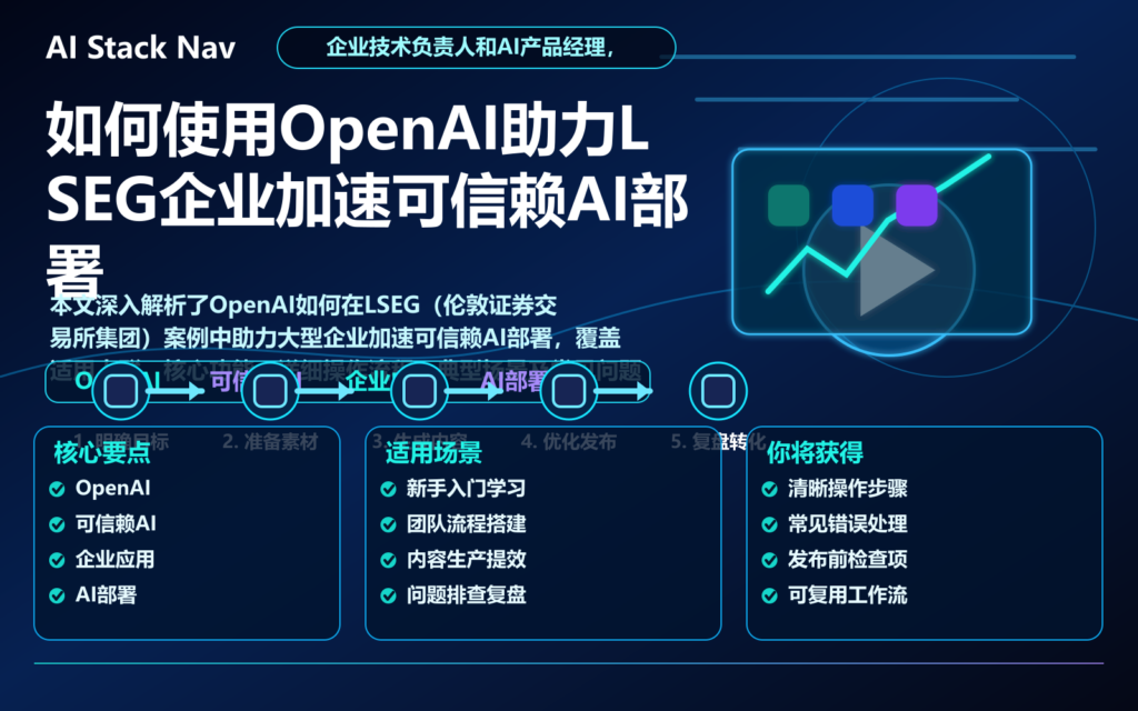 如何使用OpenAI助力LSEG企业加速可信赖AI部署 特色图