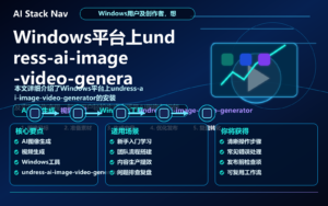 Windows平台上undress-ai-image-video-generator AI图像视频生成工具使用教程 特色图