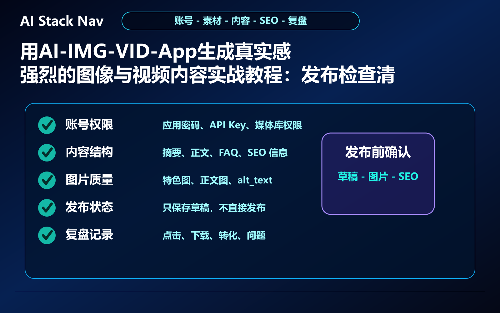 用AI-IMG-VID-App生成真实感强烈的图像与视频内容实战教程 教程插图 3