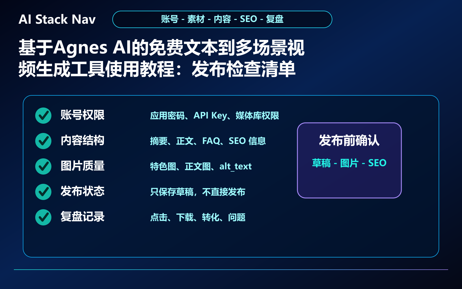 基于Agnes AI的免费文本到多场景视频生成工具使用教程 教程插图 3
