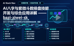 AI八字与紫微斗数排盘技能开发与综合应用详解 —— bazi-ziwei-skill实践指南 特色图