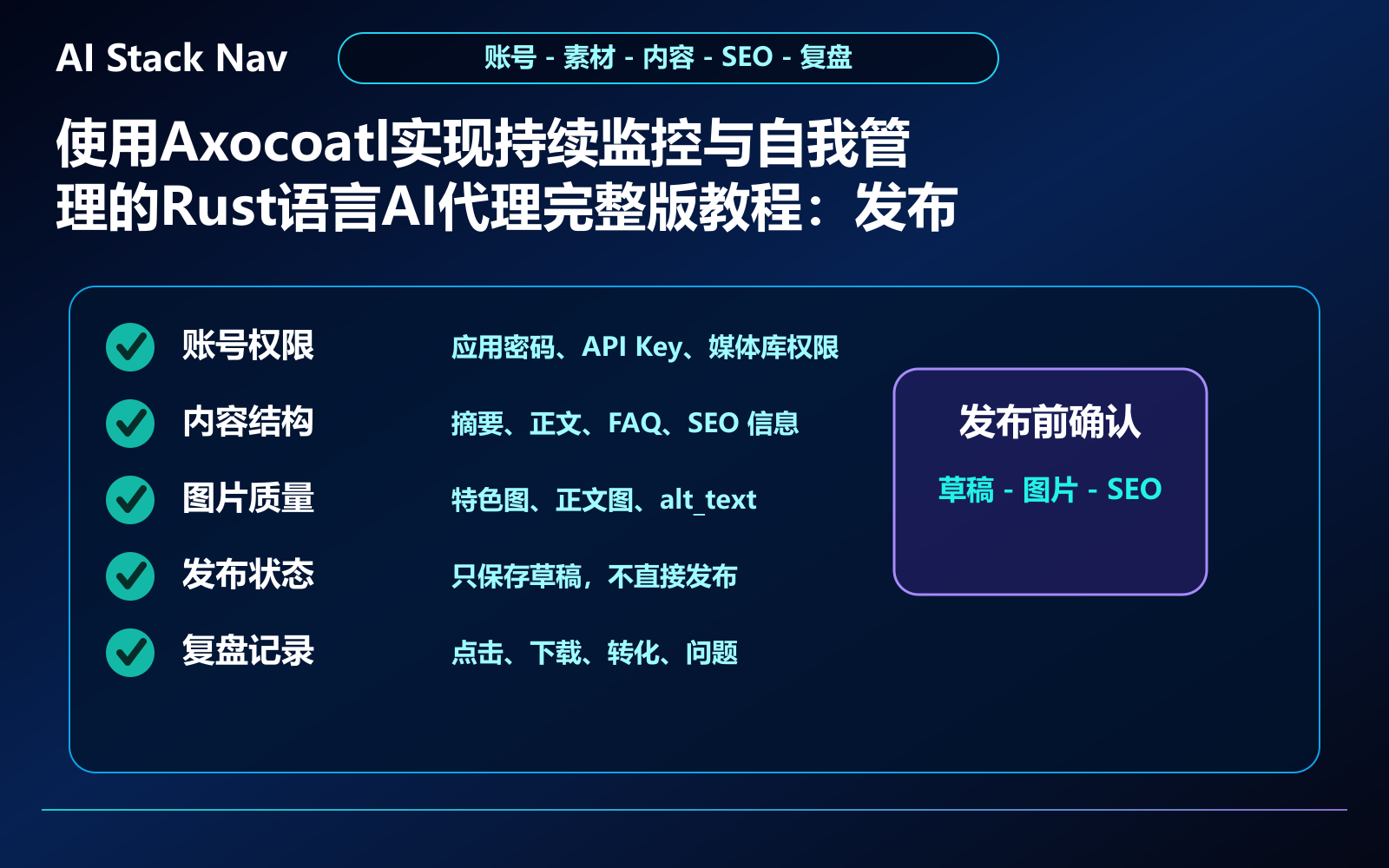 使用Axocoatl实现持续监控与自我管理的Rust语言AI代理完整版教程 教程插图 3