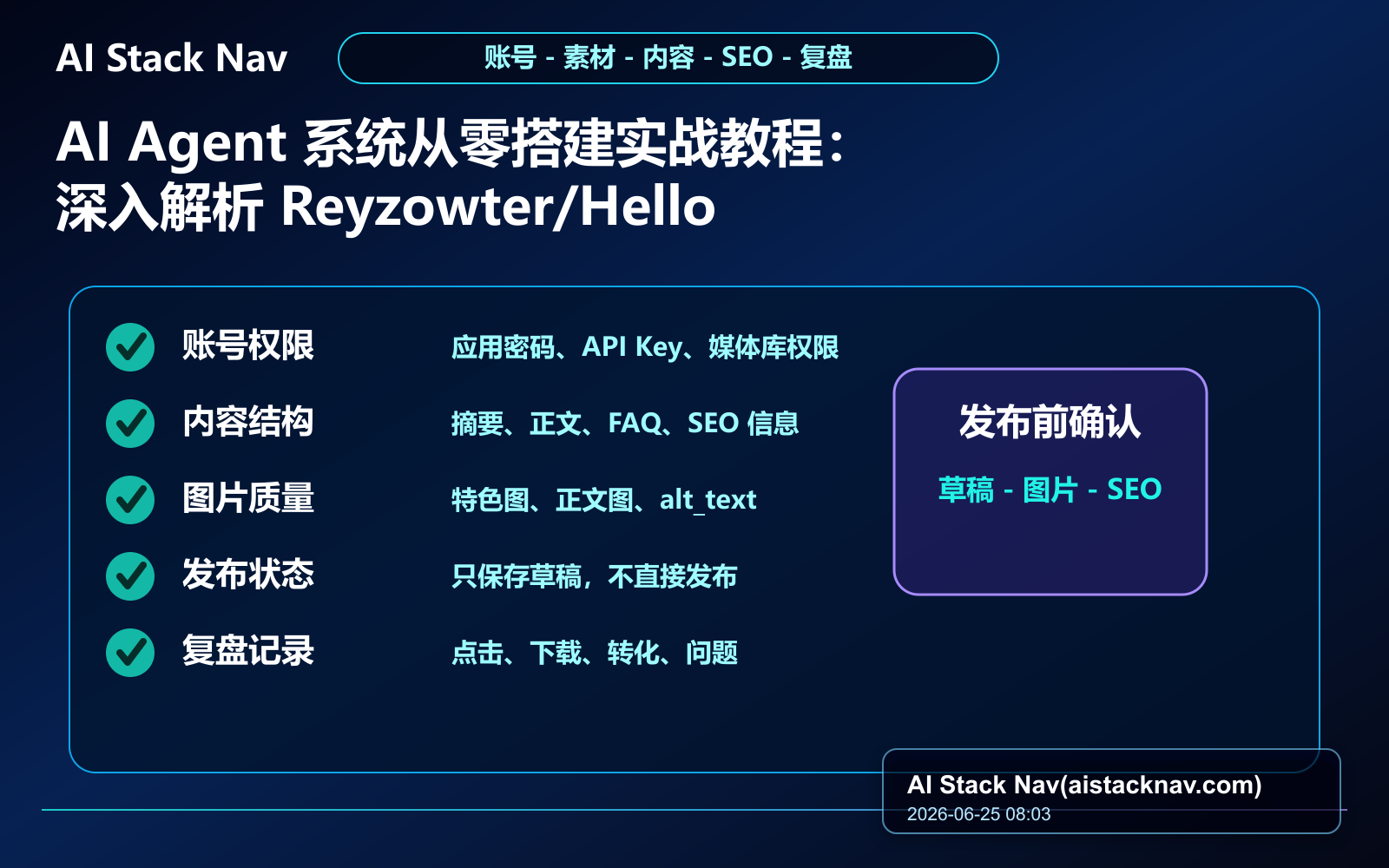 AI Agent 系统从零搭建实战教程：深入解析 Reyzowter/Hello-Agents 教程插图 3