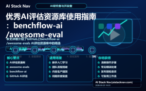 优秀AI评估资源库使用指南：benchflow-ai/awesome-evals精选 特色图