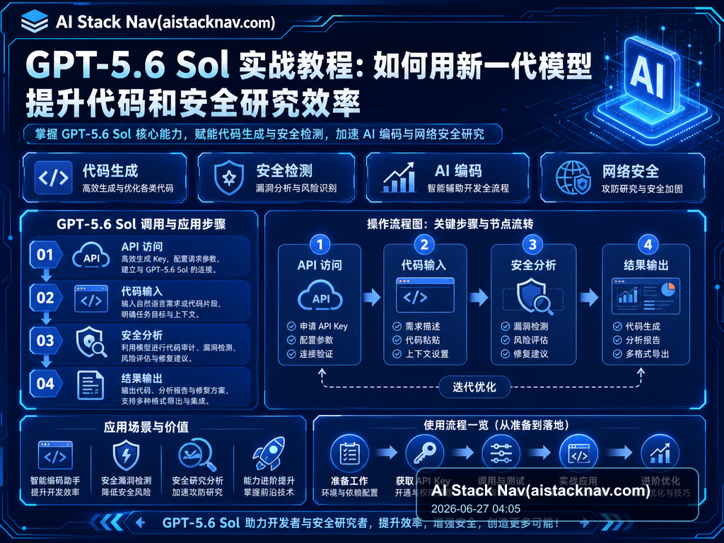GPT-5.6 Sol 实战教程：如何用新一代模型提升代码和安全研究效率 教程插图 1