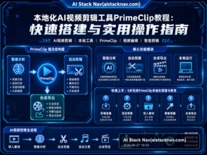 本地化AI视频剪辑工具PrimeClip教程：快速搭建与实用操作指南 特色图
