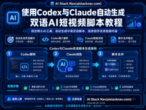 使用Codex与Claude自动生成双语AI短视频脚本教程 特色图