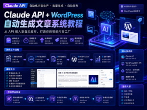 Claude API + WordPress 自动生成文章系统教程封面图