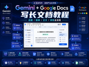 Gemini + Google Docs 长文档写作全流程教程封面
