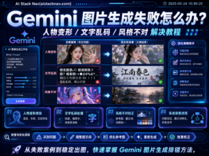 Gemini 图片生成失败解决教程封面