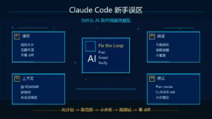 Claude Code 新手常见误区:为什么 AI 改代码越改越乱