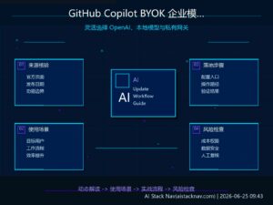 GitHub Copilot BYOK 企业模型混用科技感封面