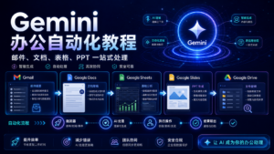 Gemini 办公自动化教程邮件文档表格PPT一站式处理封面图