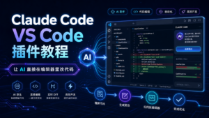 Claude Code VS Code 插件教程让 AI 直接在编辑器里改代码封面图