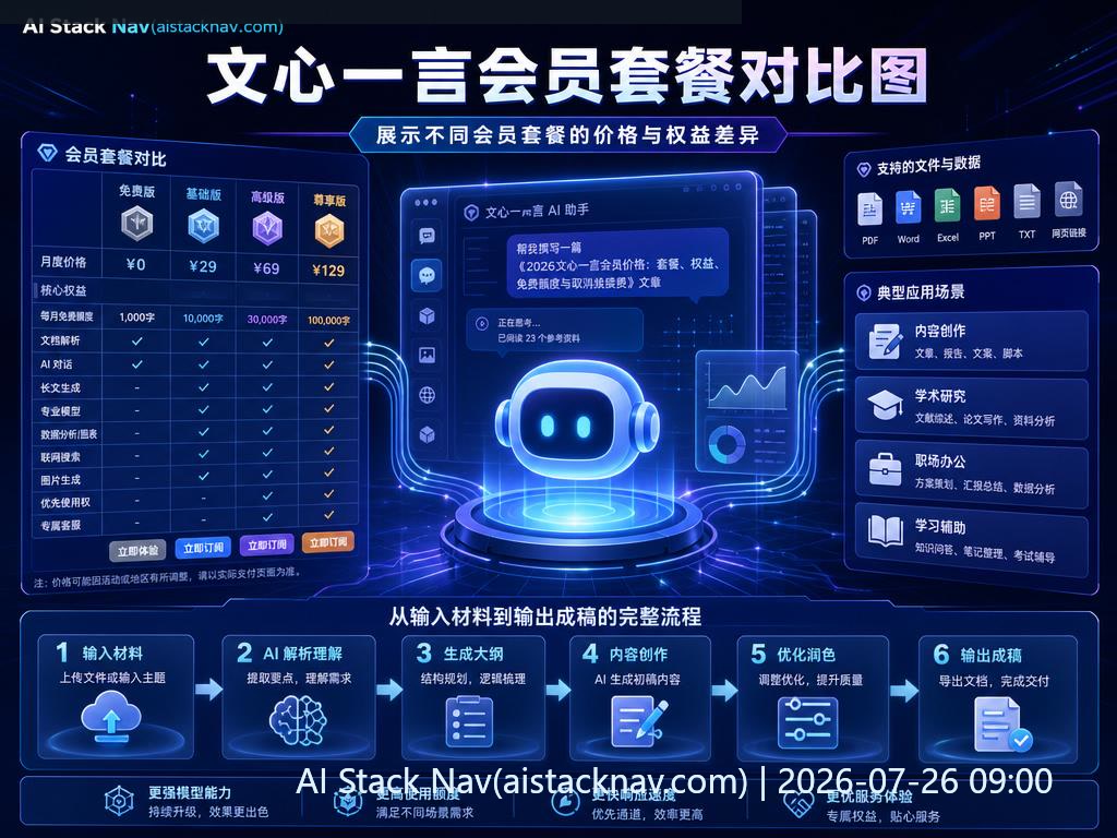 2026文心一言会员价格与权益解析