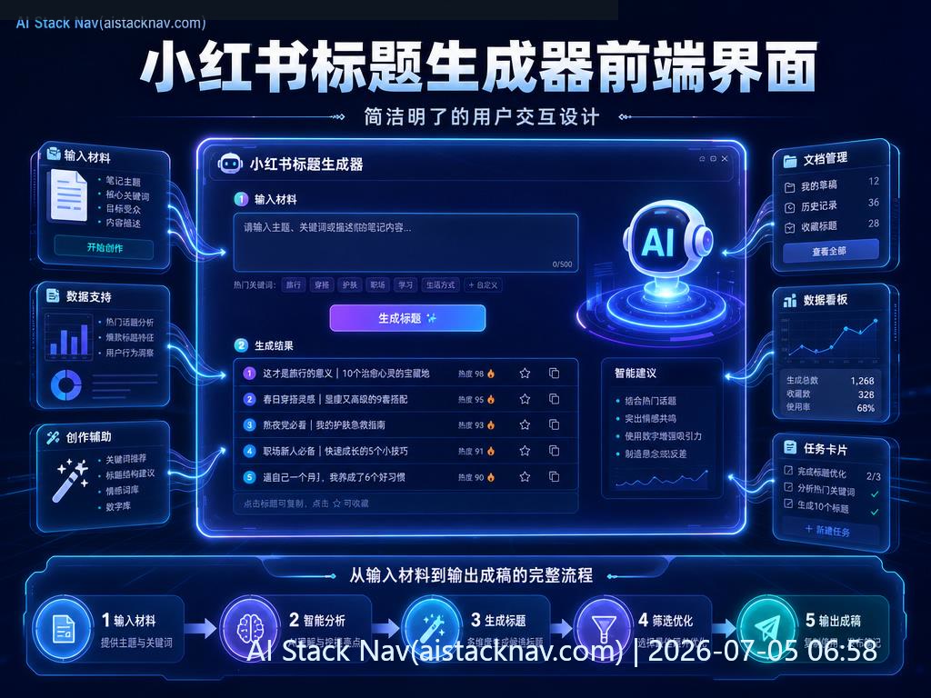 GitHub Copilot 辅助开发小红书标题生成器