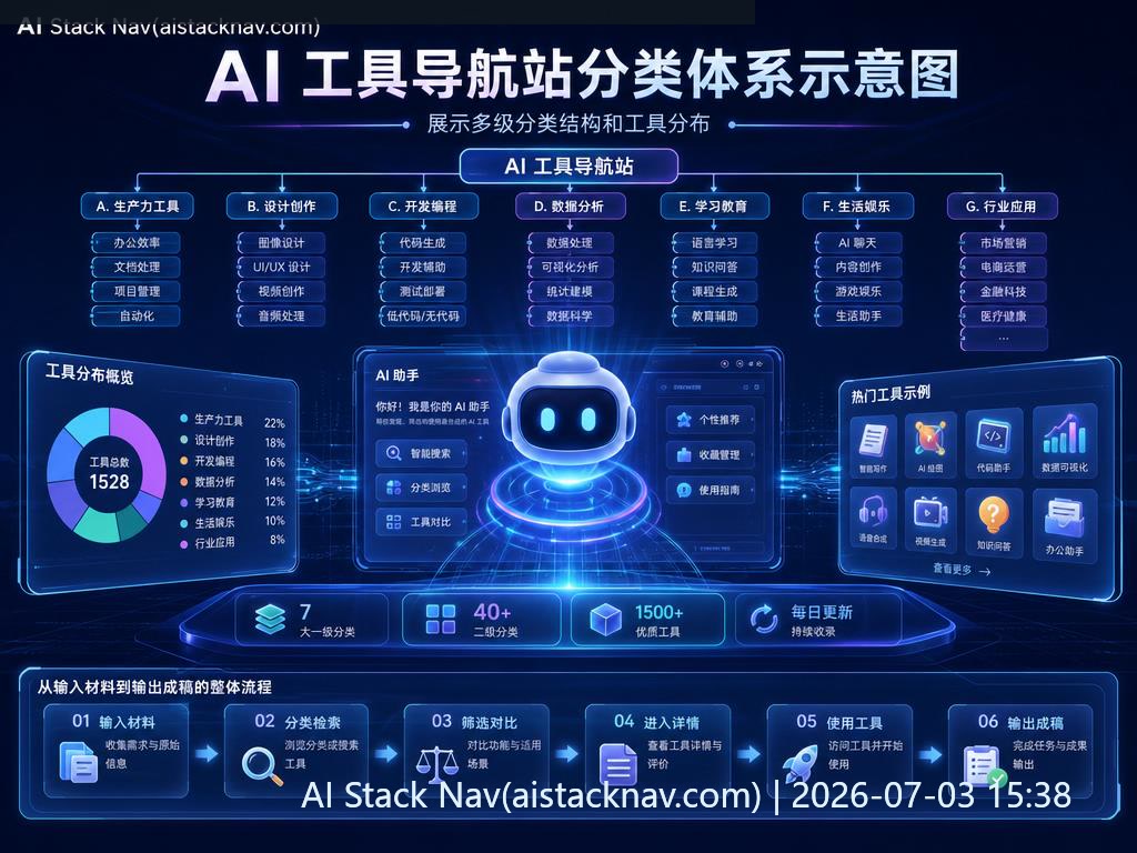 用 GitHub Copilot 开发 AI 工具导航站