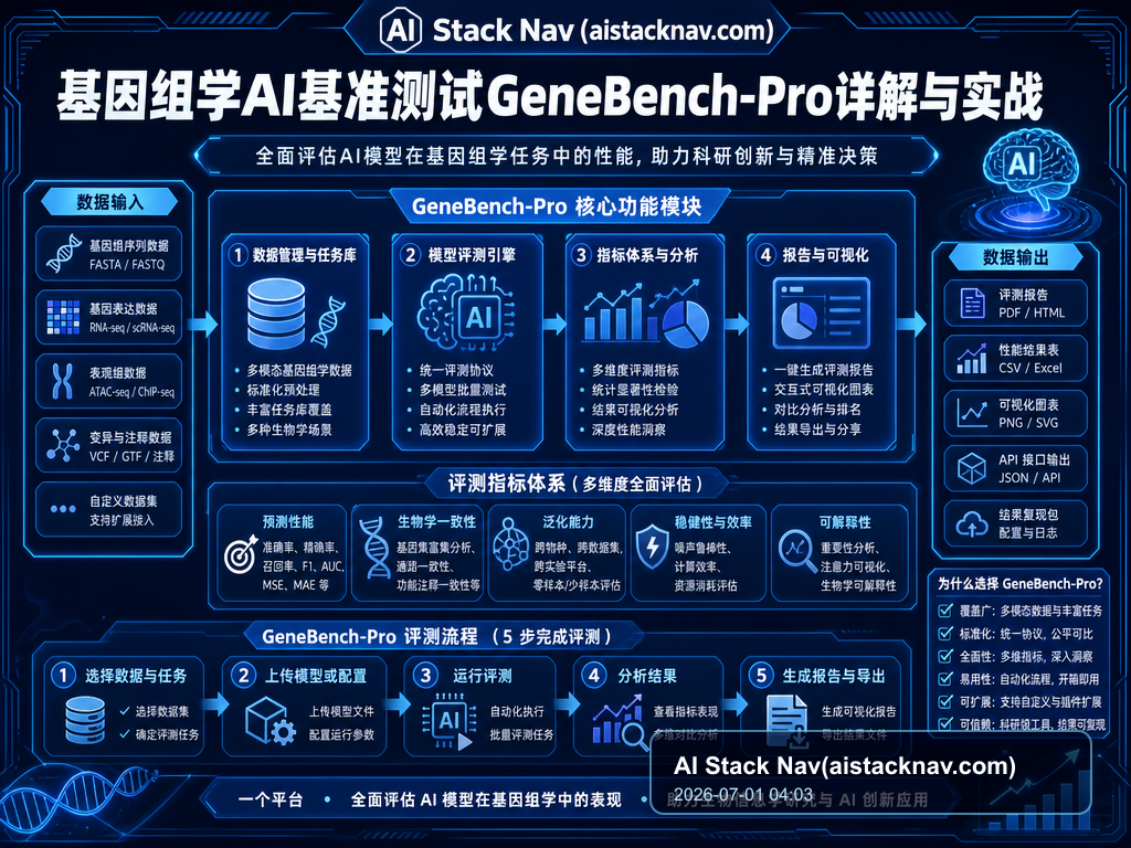 基因组学AI基准测试GeneBench-Pro详解与实战 特色图