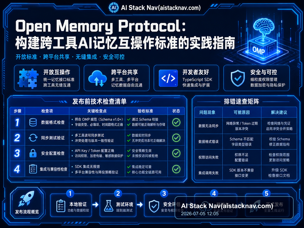 Open Memory Protocol：构建跨工具AI记忆互操作标准的实践指南 教程插图 2