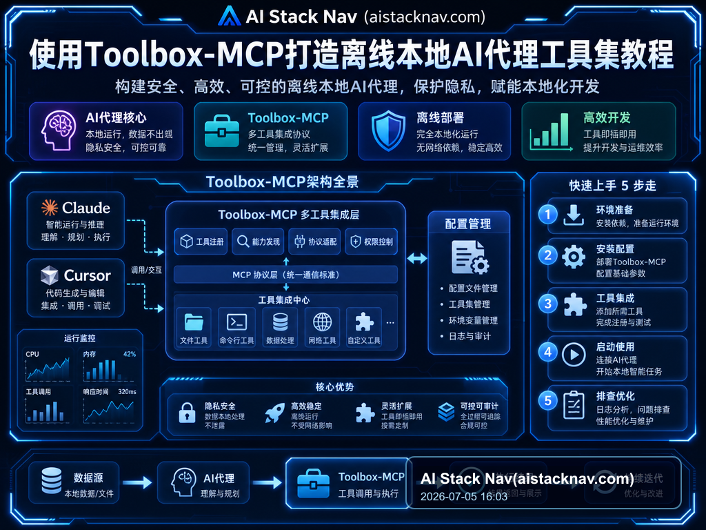 使用Toolbox-MCP打造离线本地AI代理工具集教程 特色图