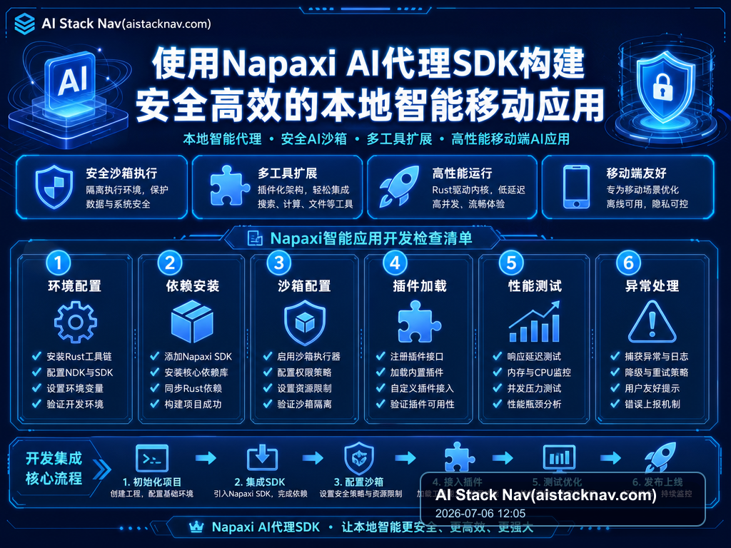 使用Napaxi AI代理SDK构建安全高效的本地智能移动应用 教程插图 2
