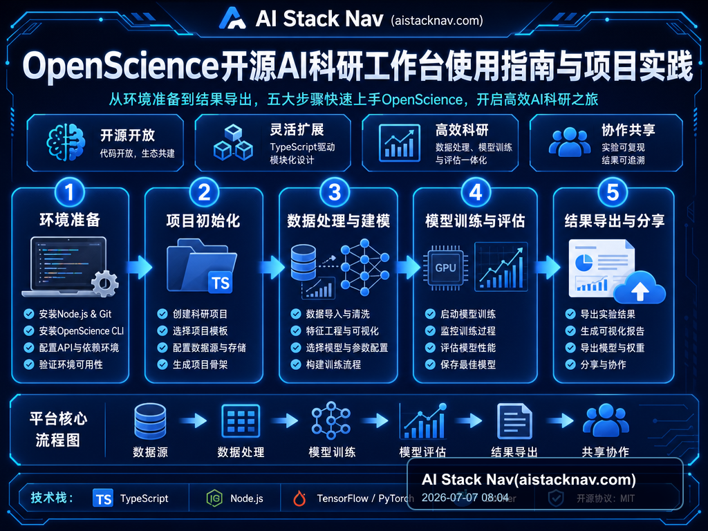 OpenScience开源AI科研工作台使用指南与项目实践 教程插图 1
