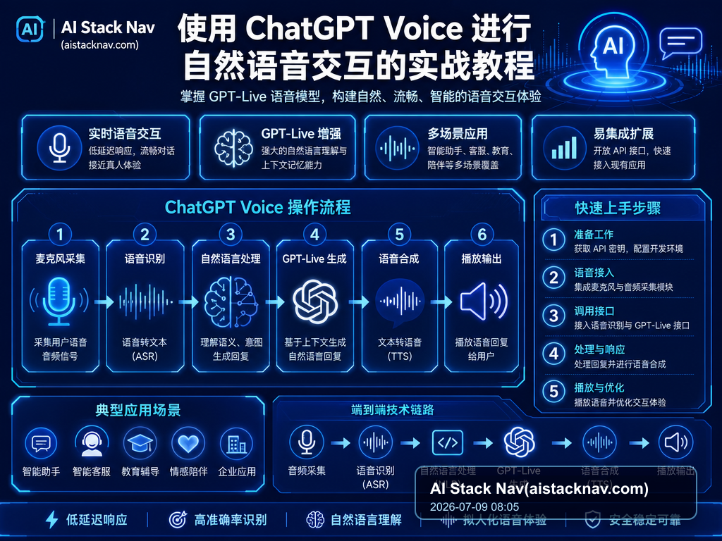 使用 ChatGPT Voice 进行自然语音交互的实战教程 教程插图 1