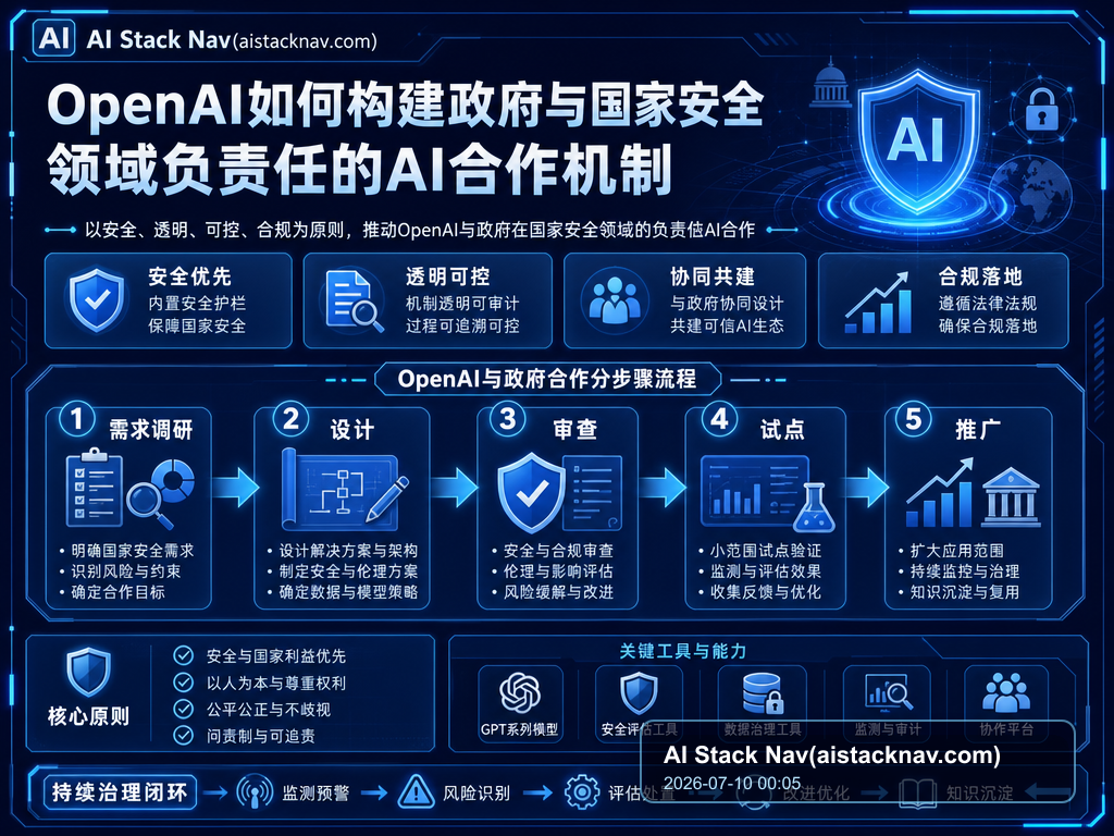 OpenAI如何构建政府与国家安全领域负责任的AI合作机制 教程插图 1