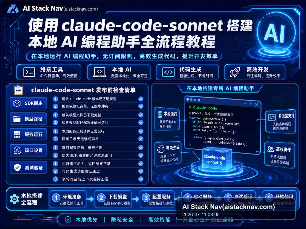 使用 claude-code-sonnet 搭建本地 AI 编程助手全流程教程 教程插图 2