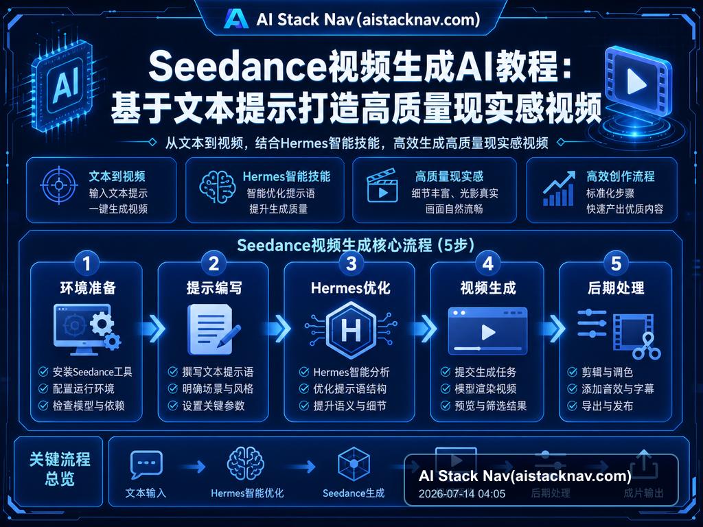 Seedance视频生成AI教程:基于文本提示打造高质量现实感视频 教程插图 1