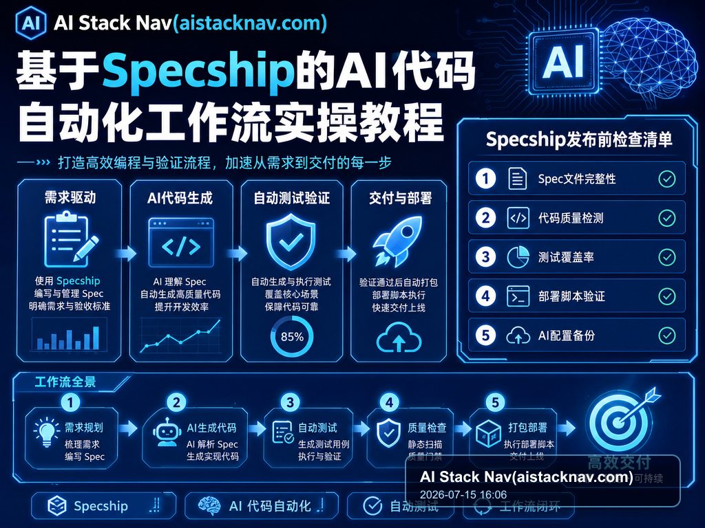 基于Specship的AI代码自动化工作流实操教程:打造高效编程与验证流程 教程插图 2